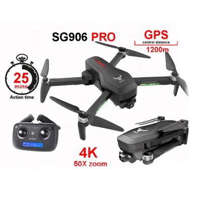 China 2020 New Arrival Sg906 Drone 4k Gimbal 2-Axis Stablizited 4K Drone Gps Remote Control Quadcopter Pro With Brushless Motor 1000M Control Range Vs Mavic 2 pro for sale