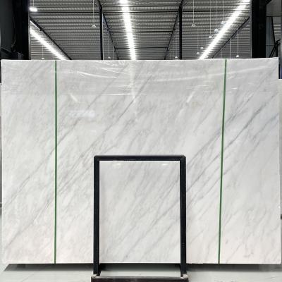 China The modern wholesale prices the natural stone chinese marble oriental white marble slabs for dining room table for sale