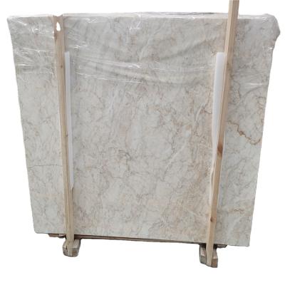 China Classic Modern High Quality Beige Marble Cream Turkey Gold Marble With Gold Veins For Interior Decor for sale