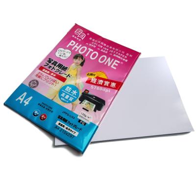 China Graphic Output High Glossy Paper A4 120/140/160/180/200/220/240/260/300GSM Cast Double Sided Coated Glossy Inkjet Printing Photo Paper for sale