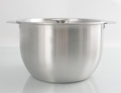 China Freshness Preservation Factory Directly Sell Hot Selling 304 Stainless Steel Oil Pot With Double Handle And Lid Outdoor Kitchenware Oil Vessel for sale