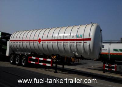 China 0 . 6mpa Working Pressure Cryogenic Lng Tank Transportation Trailer for sale