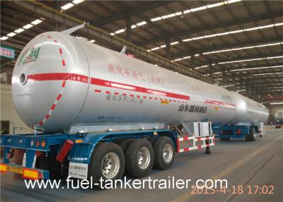 China High volume rate  SHENGRUN LPG SEMI TRAILER WITH unique structure for sale