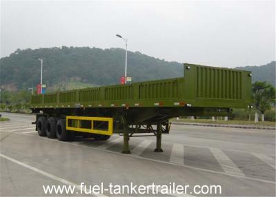 China Multifunction 3 Axle Side Wall Cargo Truck Trailer 12500*2400*1500MM for sale