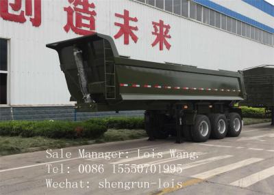 China Commercial Dump Trailers For Transportation Coal / Building Materials for sale