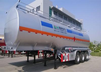 China Safe Diesel Fuel Tank Trailer With Automatic Circumferential Welding Process for sale