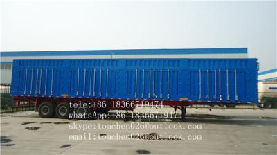 China 2 Axles / 3 Alxes 40ft high wall semi truck trailer mechanical suspension for sale