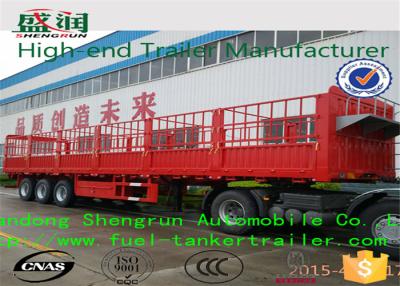 China Shengrun 30T-60T steel side wall Trailer for bulk transportation for sale