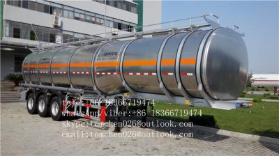 China 50000 Liters capacity Fuel Tanker Trailer for oil transportation for sale