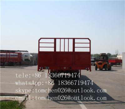 China 80 Ton side wall semi trailer / cargo semi trailer for transportation for sale