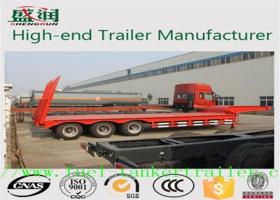 China Heavy Duty Truck Howo 30 ton Low Flatbed Semi Trailer Truck  30T - 60T for sale