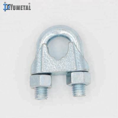 China DIN 741 Carbon Steel Wire Rope Clip for sale