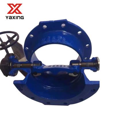 China General High Quality Malleable Iron Butterfly Valve Flange Double Eccentric Butterfly Valve for sale