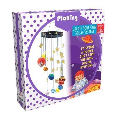 China 2021 Crafts DIY Make Your Own Solar System Mobile Kit - Complete Model Planet Set for Kids DY2003 for sale