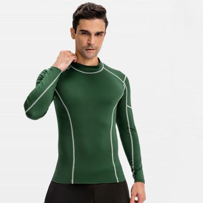 China Wholesale breathable hombres ropa de deporte exercise tops mens running sweatsuit long sleeve mens sports t-shirts gym fitness for sale