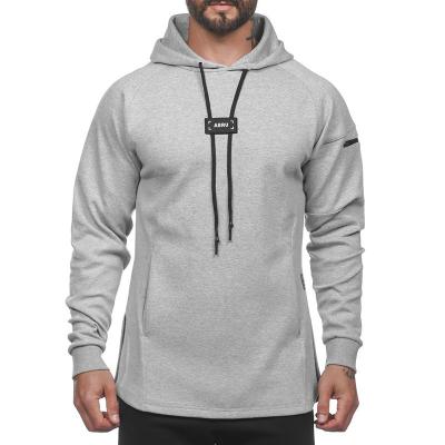 China Fashion men's solid sportswear baju olahraga breathable winter autumn tops sweatsuit fitness hoodies sudaderas hooded jogger hombre for sale