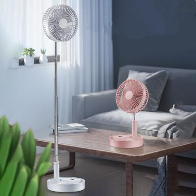 China RTAKO P9S Infrared Remote Control Floor Portable Mini Usb Electric Rechargeable Telescopic Fan Te koop