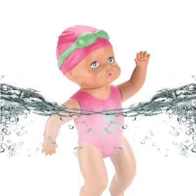 China Bathtub Floating 6 Inch Wind Up Mini Baby Doll Toy Water Play Swimming Toys Waterproof For Infant Bathing Promotional Toys 36.5x79.5x66 36.5x79.5x66 for sale