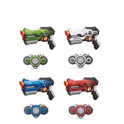 China Laser Gun Toy Infrared Laser Gun Toy 4 Player Laser Tag China Factory Toys Eco Toy Music Battle Laser Tag Flash Gun, Most Popular Electric Toys laser gun shooting for sale