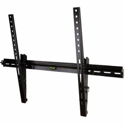 China Customized Heavy Duty Black Metal Television Wall Hanging Brackets for TV Mounting for sale