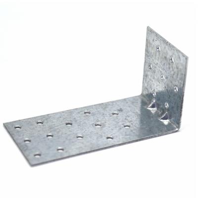 China Customized Color Metal Galvanized Angle Iron Corner Bracket for Bending Fabrication for sale