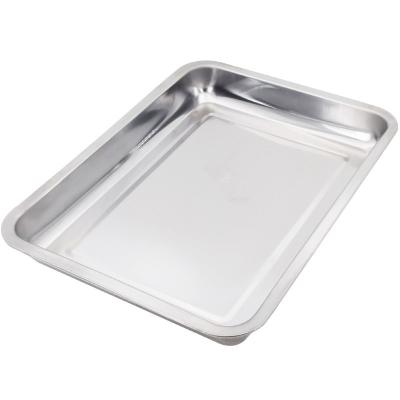 China 304 Baking Tray/ Non Stick Cake Pan Baking/ Stainless Steel Cookie Sheet Customized for sale