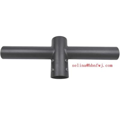 China In-house Inspection 2 LIGHT ROUND POLE ARM 180D MOUNT with Slipfitter and Trunion for sale