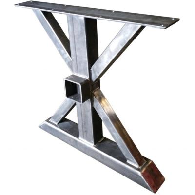 China Customized Kitchen Heavy Duty Industrial Wrought Iron Steel Furniture Dining Table Legs for sale