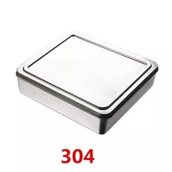 China Customization 304 Stainless Steel Rectangular Square Oven Tray with Aluminum Material for sale