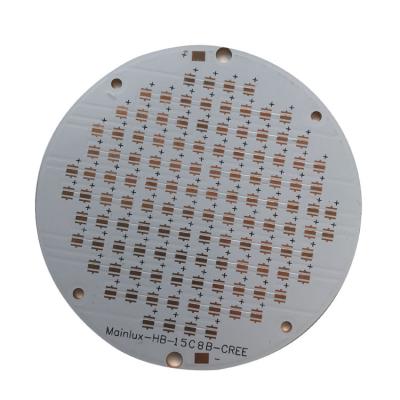 China Aluminum LED Panel Light Single Sided Aluminum PCB, for LED light and factory light customization, refer to Gerber and BOM for sale