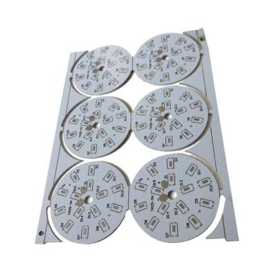 China Electronics Light Bulb PCB 12v 24v Round RGB Smd OEM Fr-4 LED Device Led PCB PCBA Multilayer Aluminum Circuit Board for sale