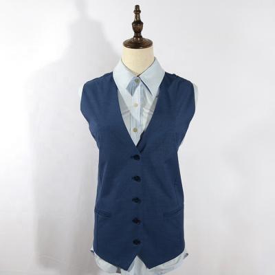 China Fashoin Fresh Suit Plus Size Perfect Match Lady Vest For Uniform Wear for sale