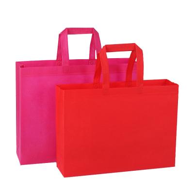 China Wholesale Eco-friendly 100Gsm Non Woven Tote Shopping Bags, Rpet Nonwoven Bags, Factory Price Sublimation Printed Colored Non Woven Bag for sale