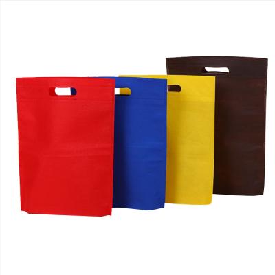 China 40gsm eco-friendly D cut non woven bag hot sale D cut bag wholesale D cut non woven bag for sale