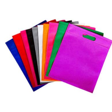 China Custom Eco-friendly Non Woven Shopping Bag D Cut Non Woven Bag Wholesale Non Woven Die Cut High Quality D-Cut Bag for sale