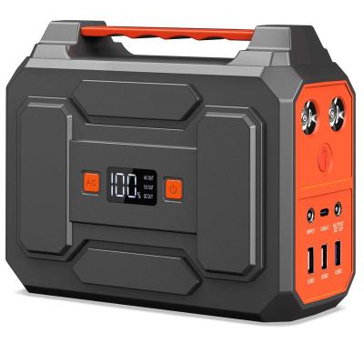 China Solar Panel Charging Powkey Emergency Generator Backup Tools 100W 45000mAh 220V Lithium Ion Battery Portable Power Station for sale