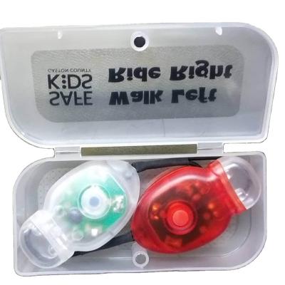 China Lead lamp-ABS 2 pieces bicycle lights set in plastic box for sale