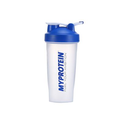 China Large Capacity Food Grade Materials Sustainable Water Bottle Protein Shaker Bottle With Stainless Steel Ball for sale