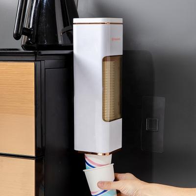 China No Creative Plastic Wall Mounted Disposable Paper Cup Holder for sale