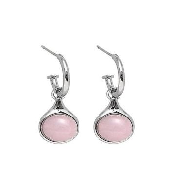 China Wholesale NEW Fashion Trendy Earrings Natural Stone INS Set Simple Earrings For Women for sale