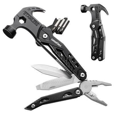 China Nail Hammer 2 in 1 Portable Multi Tools Claw Hammer with Pliers for sale