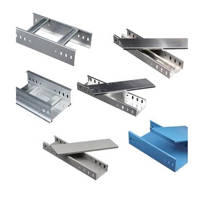 China Projects Best Customizable Cable Tray Colored Galvanized Cable Tray for sale