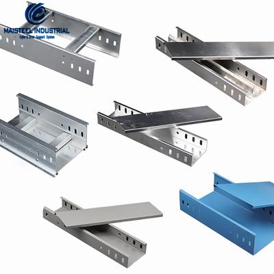 China Aluminum alloy installation electrical wires wholesale price soild trough smooth and easy cable tray for sale