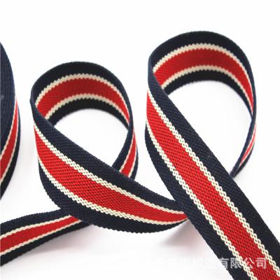 China Strong Wide Varieties Thick Cotton Webbing Strap With Well-Known For Its Fine Quality for sale