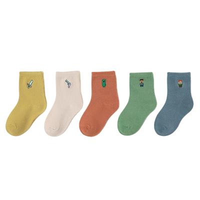 China Cartoon Breathable Solid Animals Knit Baby Toddler Soft Floor 3d Socks Anti Slip Socks for sale