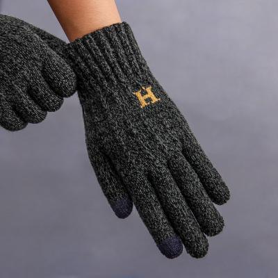 China A1029 Single Winter Driving Mittens Riding Warm Mens Protective Mittens for sale