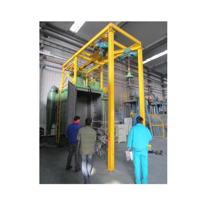 China Medium or Small Size Complex Parts Q37 Hook Shot Blasting Equipment and Machinery for Surface Cleaning for sale