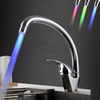 China Thermostatic Kitchen Faucet LED Faucets Single Handle Kitchen Faucet for sale