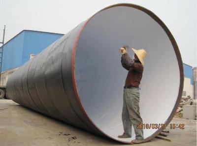 China EN10219/AS1163 SSAW steel pipe/carbon Spiral Welded Steel Pipes and Tubes for water/Internal FBE Coating Steel Pipe for sale