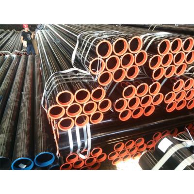 China ASTM A53 Gr. B ERW schedule 40 black carbon steel pipe used for oil and gas pipeline/ERW Welded Mild Steel black Pipe for sale